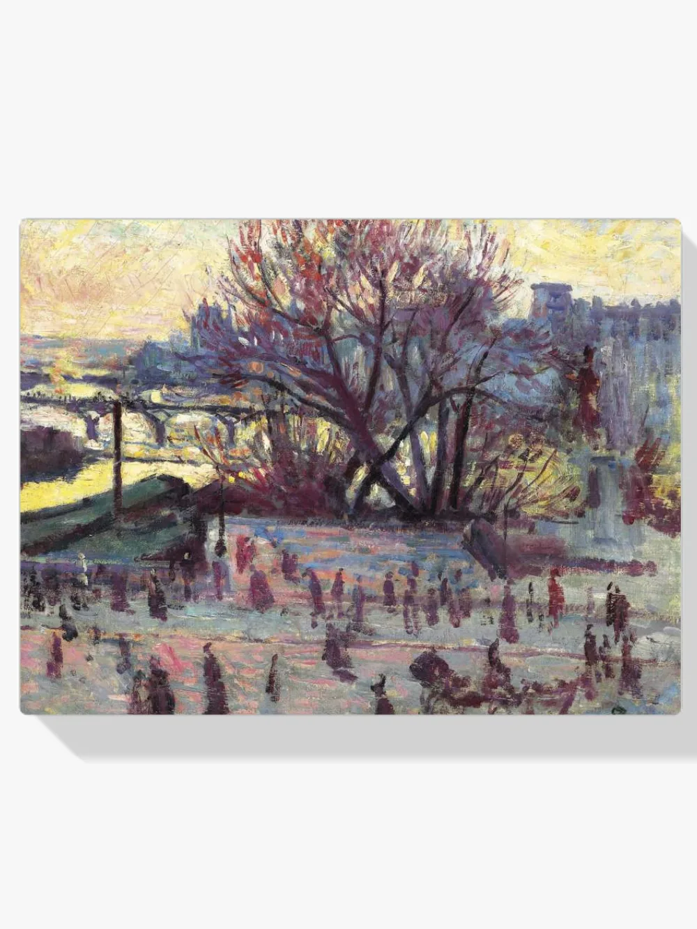 Pintar por números El Sena visto desde el taller de Pissarro