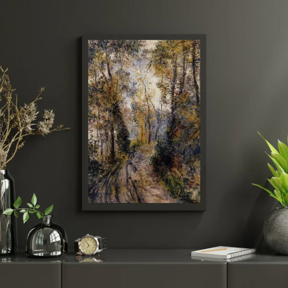 Pintar por números El sendero por el bosque – foto 3