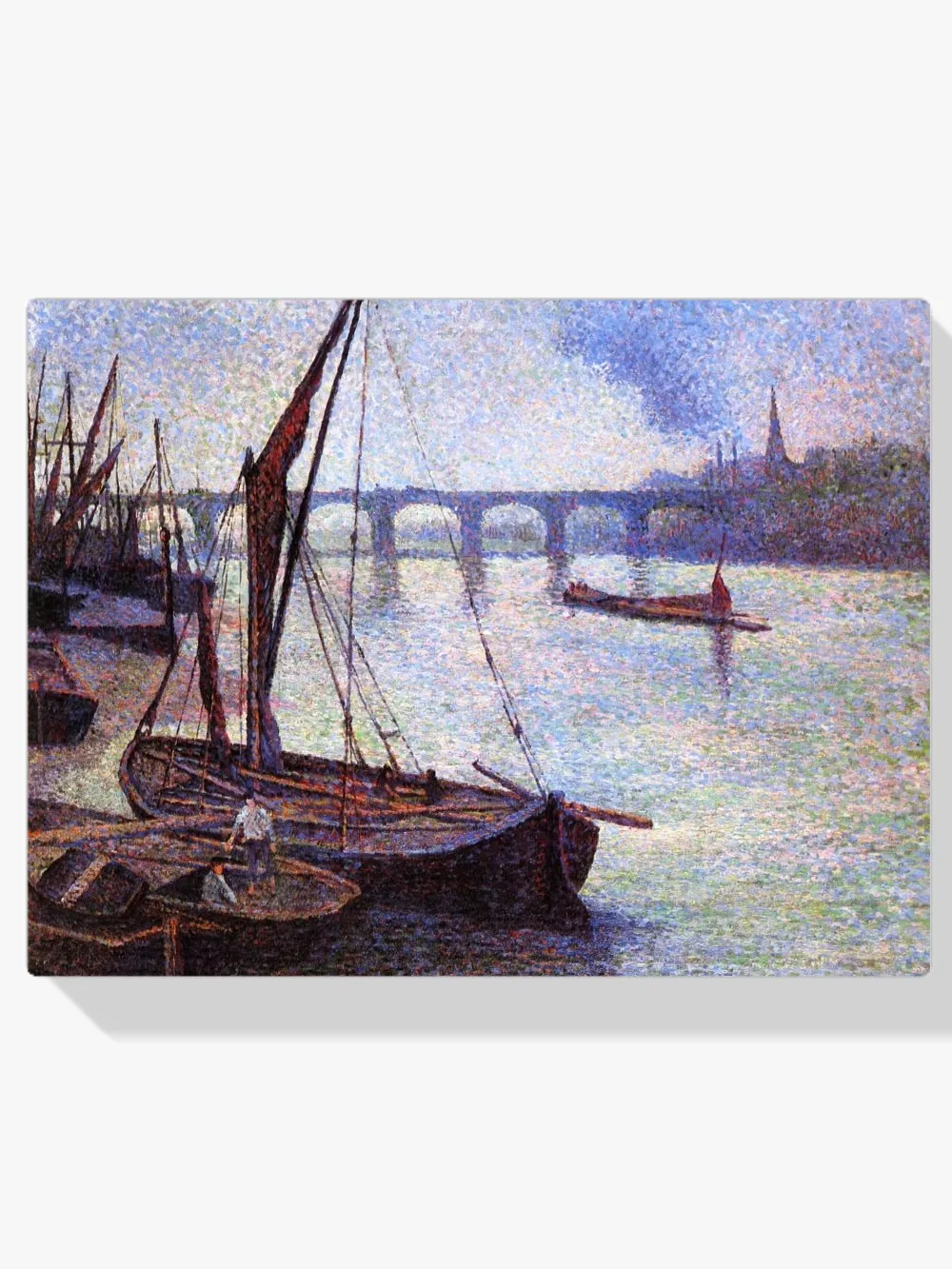 Pintar por números El Támesis en Londres, puente de Vauxhall