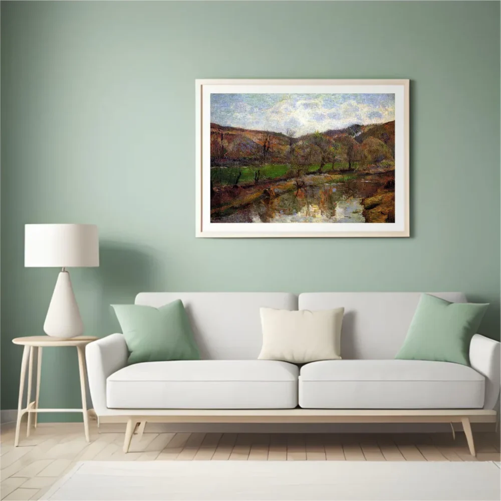 Pintar por números El valle del Aven aguas arriba de Pont-Aven – foto 4