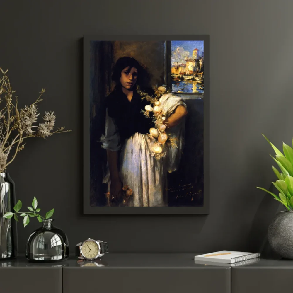 Pintar por números El vendedor de cebollas – foto 3