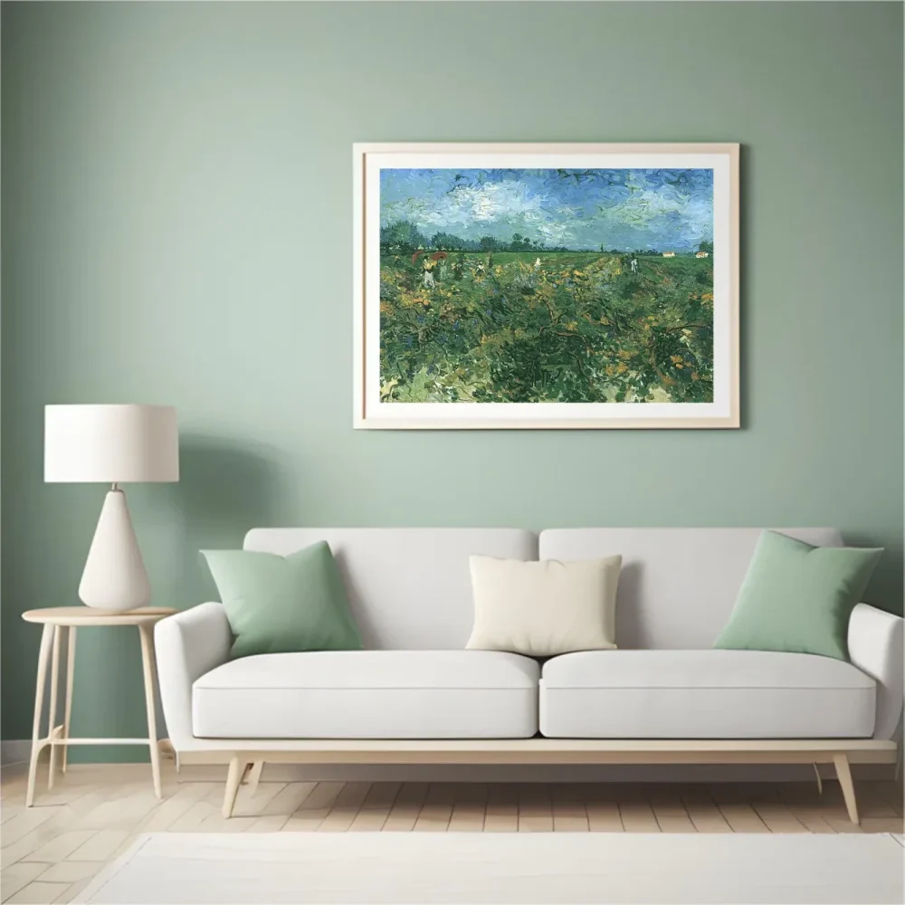 Pintar por números El viñedo verde – foto 4