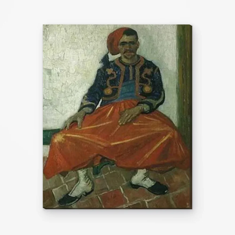 Pintar por Números - El zuavo sentado