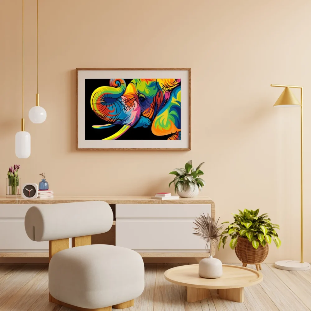 Pintar por números Elefante - Para niños – foto 4