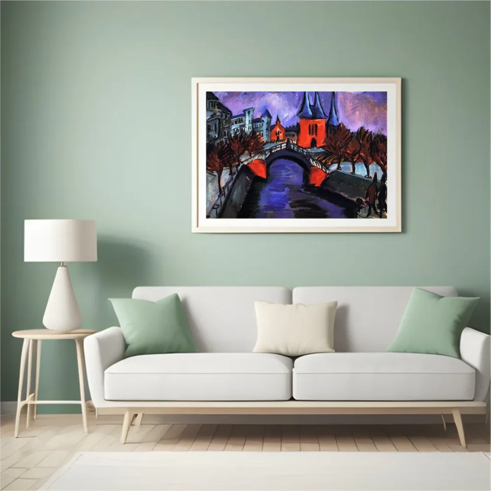 Pintar por números Elisabethufer rojo en Berlín – foto 4