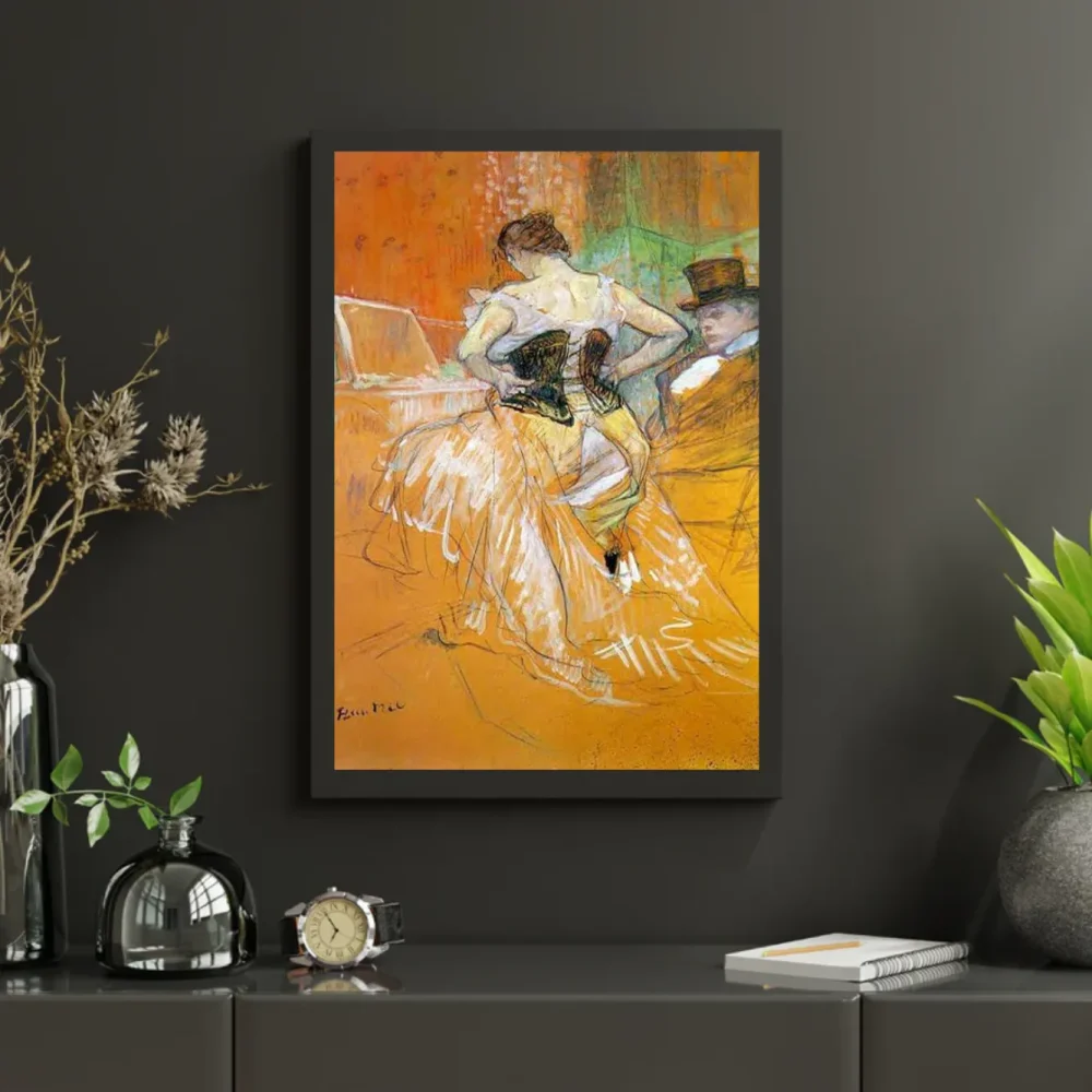 Pintar por números Elles, mujer con corsé – foto 3