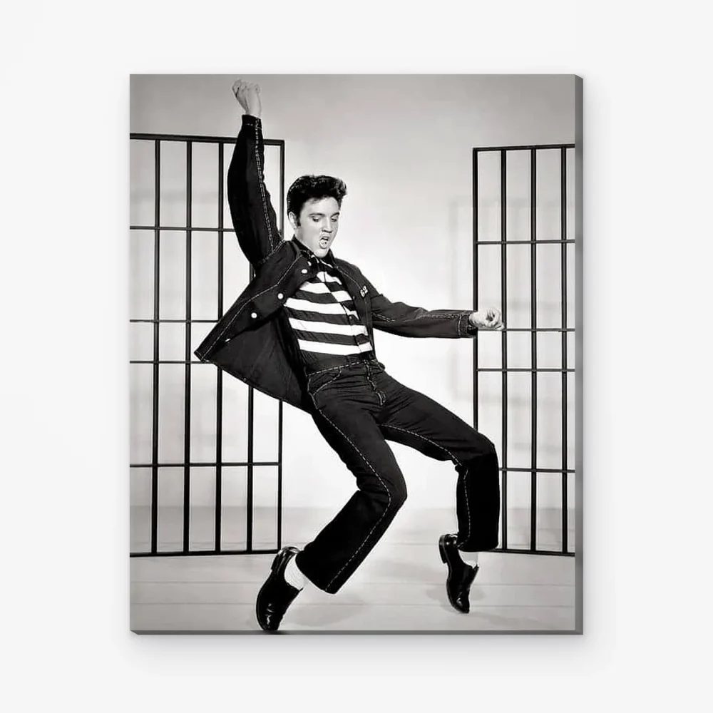 Pintar por Números - Elvis Presley bailando