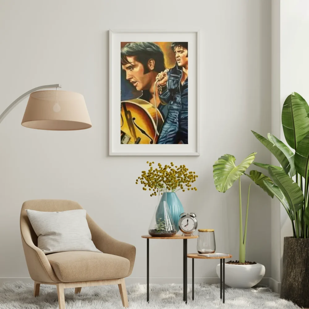 Pintar por números Elvis Presley cantando – foto 3