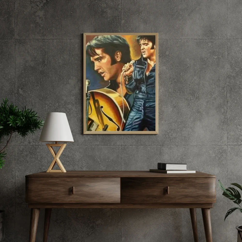 Pintar por números Elvis Presley cantando – foto 4