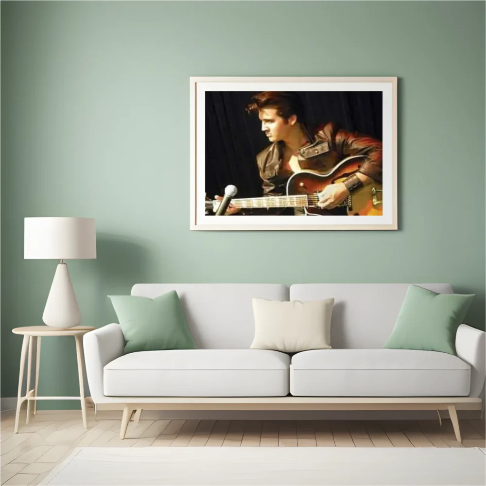 Pintar por números Elvis Presley con guitarra – foto 5