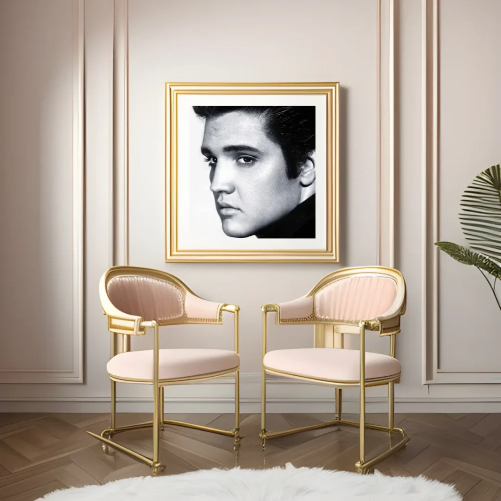 Pintar por números Elvis Presley en blanco y negro – foto 3