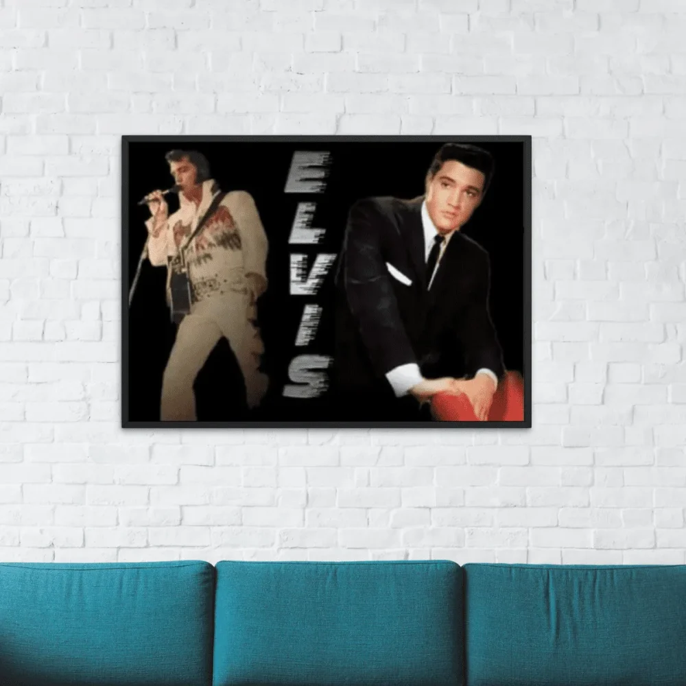 Pintar por números Elvis Presley en dos etapas – foto 2