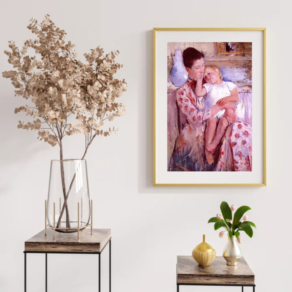 Pintar por números Emmie y su hijo – foto 2