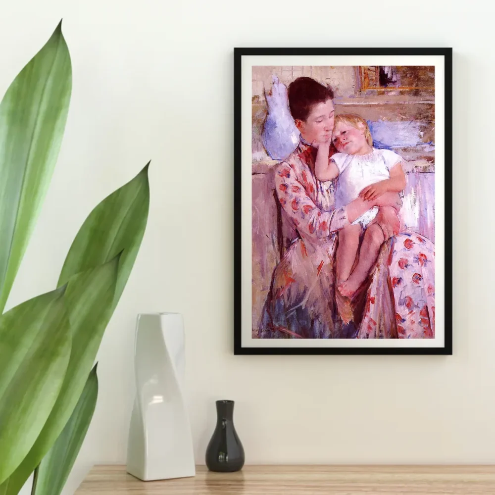 Pintar por números Emmie y su hijo – foto 4