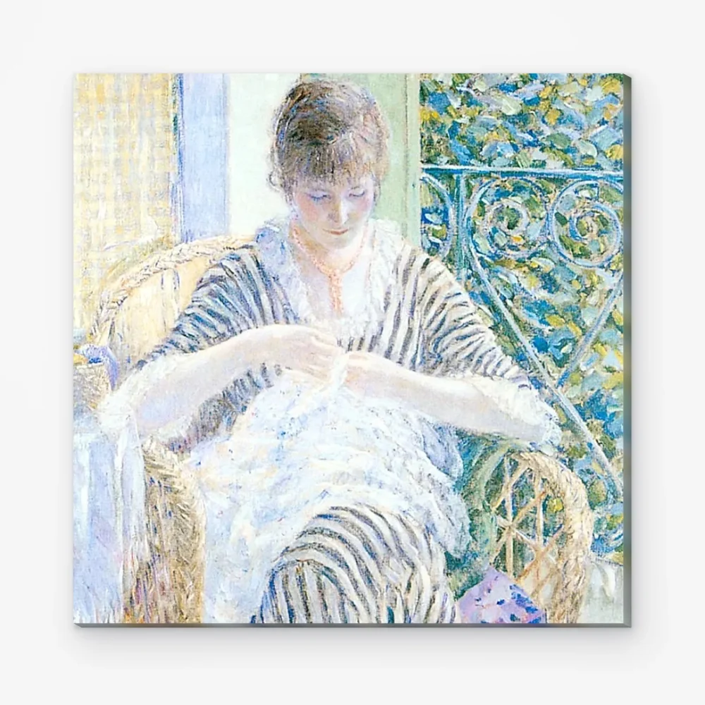 Pintar por Números - En el balcón