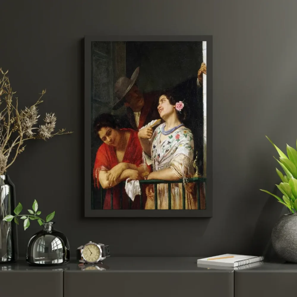 Pintar por números En el balcón - Mary Cassatt – foto 3