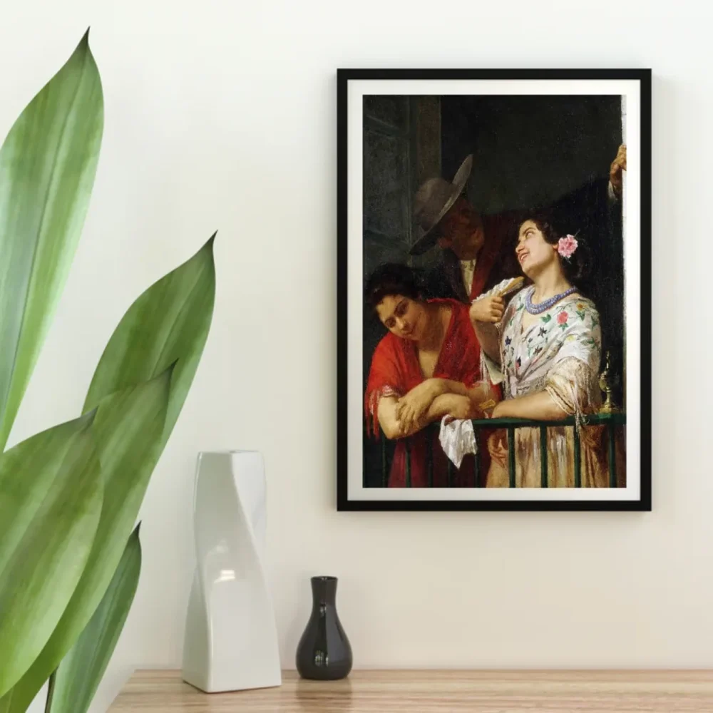Pintar por números En el balcón - Mary Cassatt – foto 4