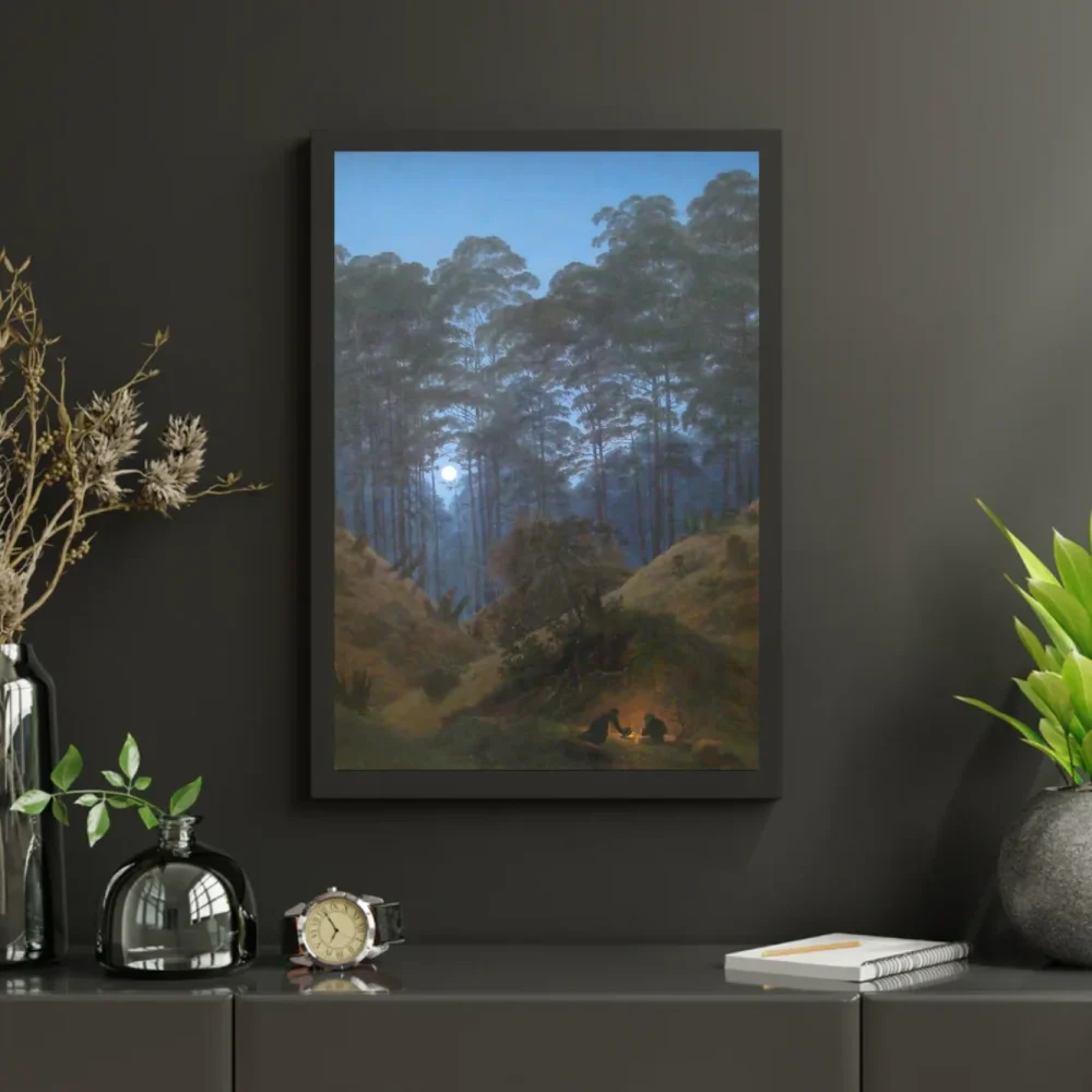 Pintar por números En el bosque a la luz de la luna – foto 3