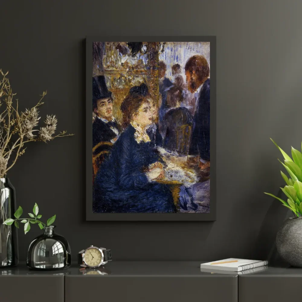 Pintar por números En el café - Pierre-Auguste Renoir – foto 3
