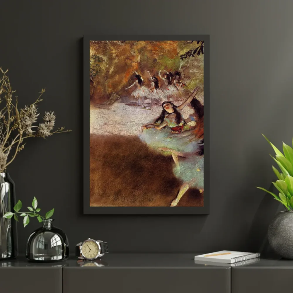 Pintar por números En el escenario - Edgar Degas – foto 3