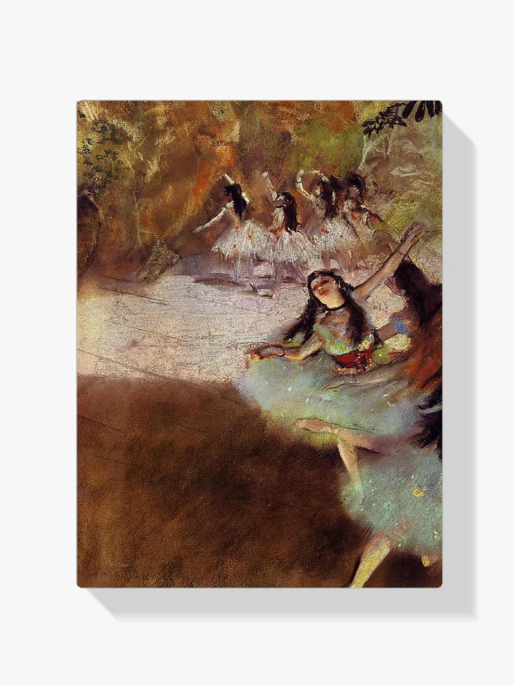 Pintar por números En el escenario - Edgar Degas