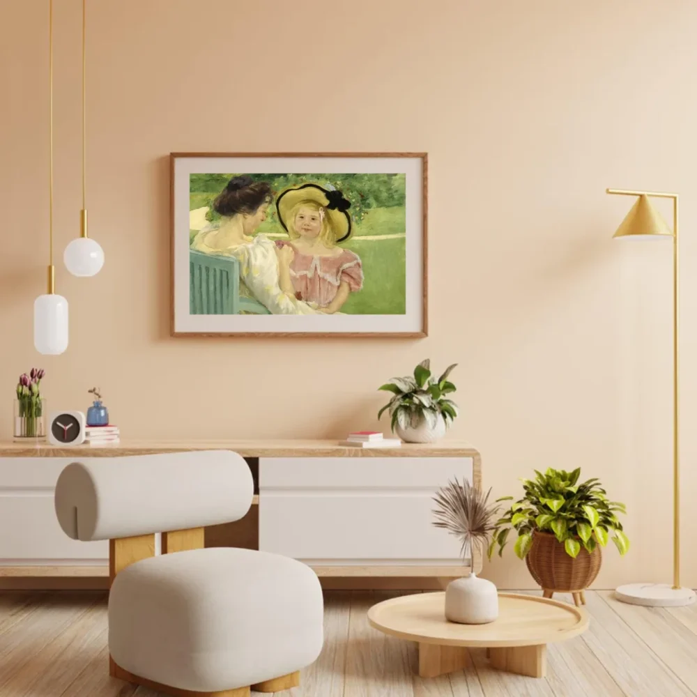 Pintar por números En el jardín - Mary Cassatt – foto 3