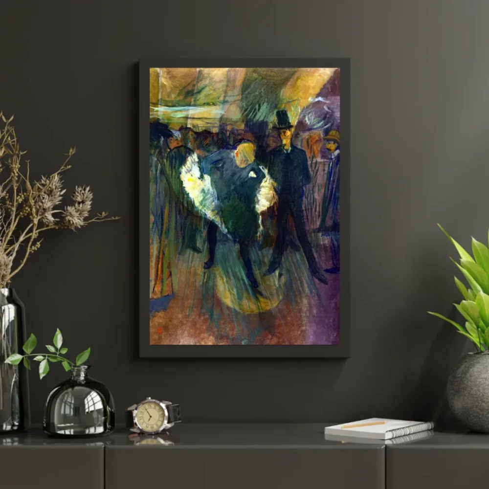 Pintar por números En el Moulin de la Galette - Henri de Toulouse-Lautrec – foto 3