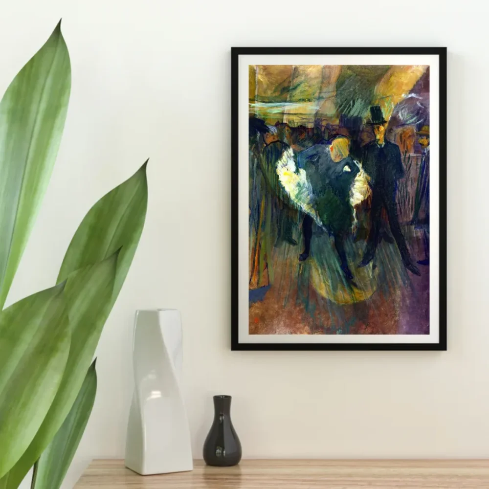Pintar por números En el Moulin de la Galette - Henri de Toulouse-Lautrec – foto 4