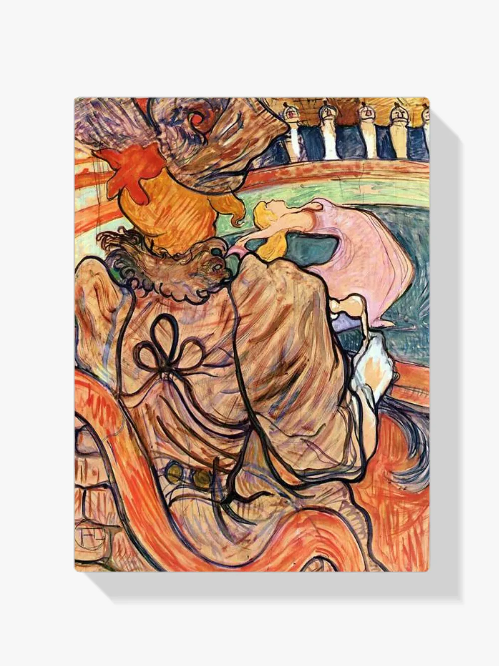 Pintar por números En el Nouveau Cirque, la bailarina y cinco pecheras