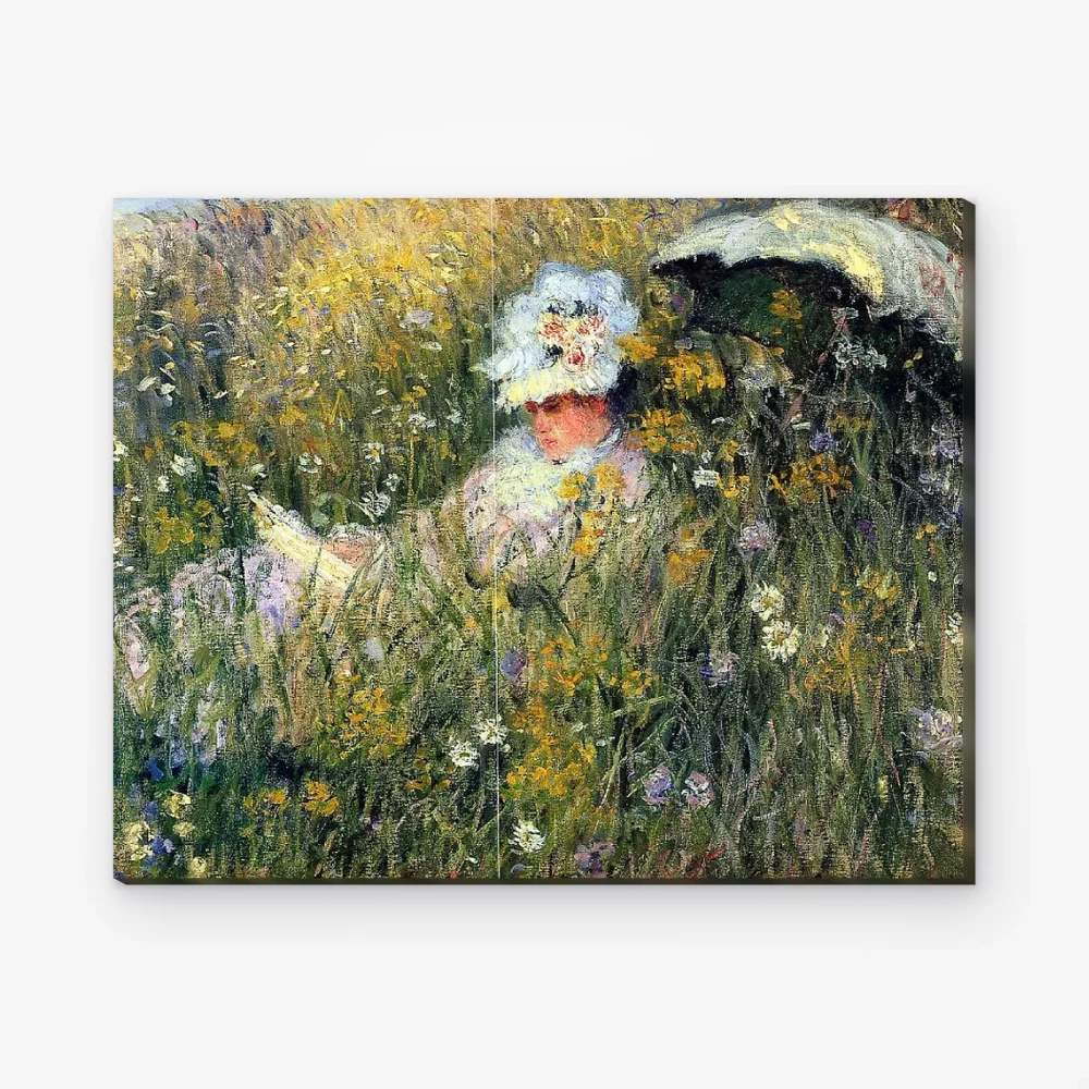 Pintar por Números - En el prado - Claude Monet