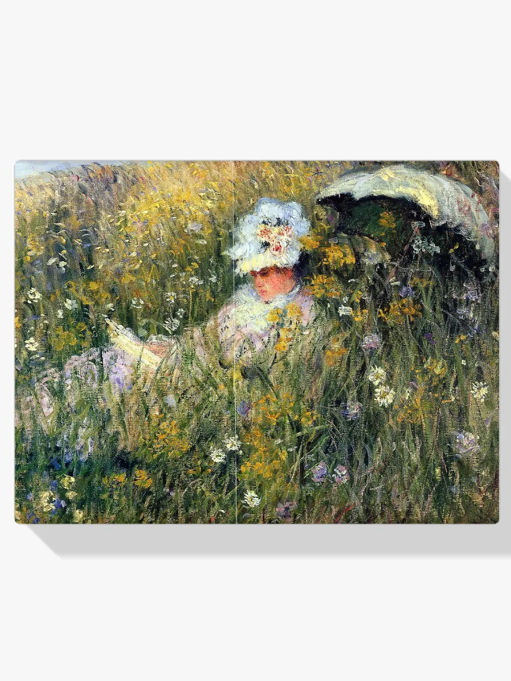 Pintar por números En el prado - Claude Monet