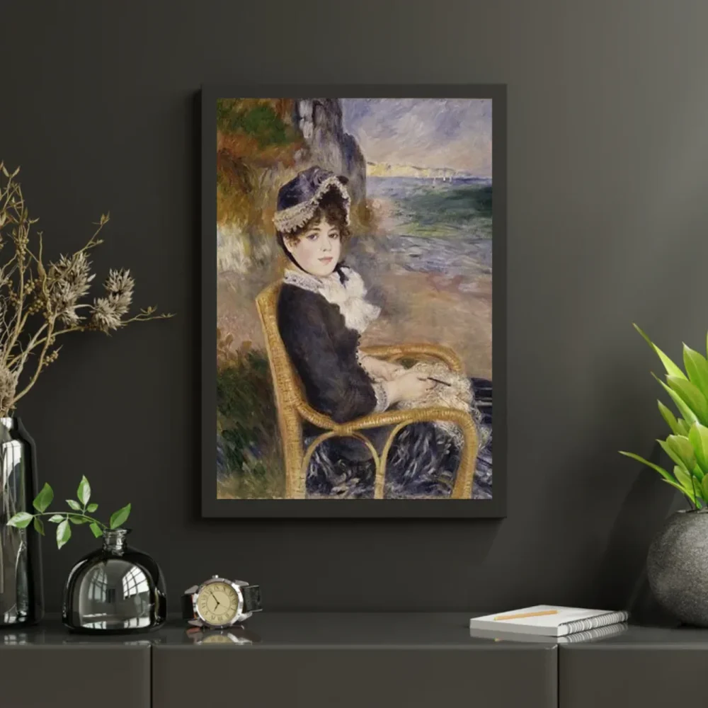 Pintar por números En la costa - Pierre-Auguste Renoir – foto 3