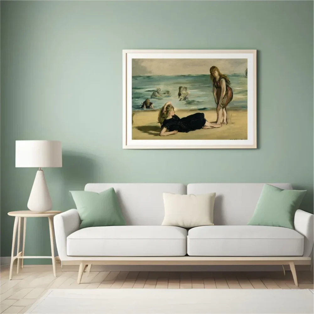 Pintar por números En la playa - Édouard Manet – foto 4