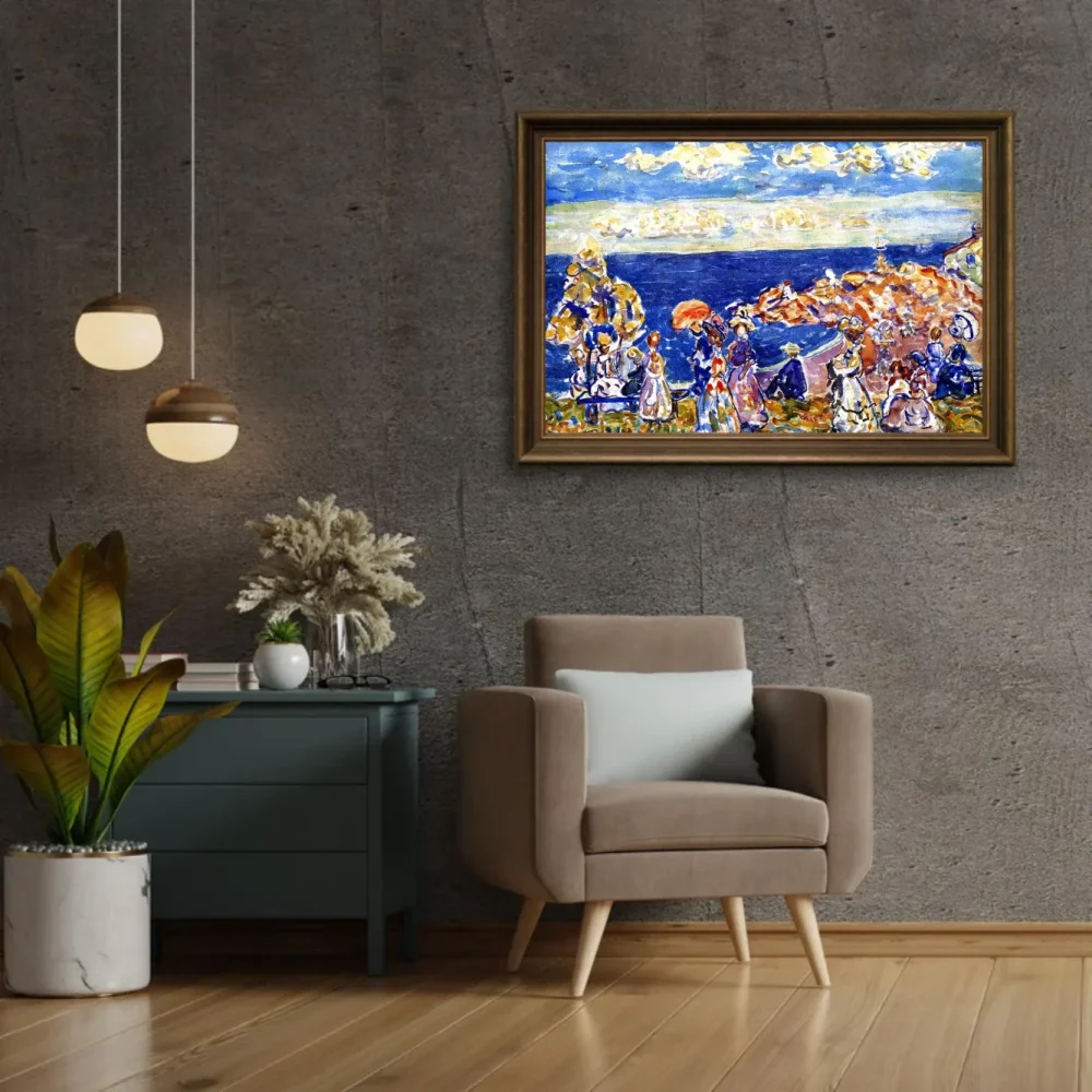 Pintar por números En la playa - Maurice Prendergast – foto 2