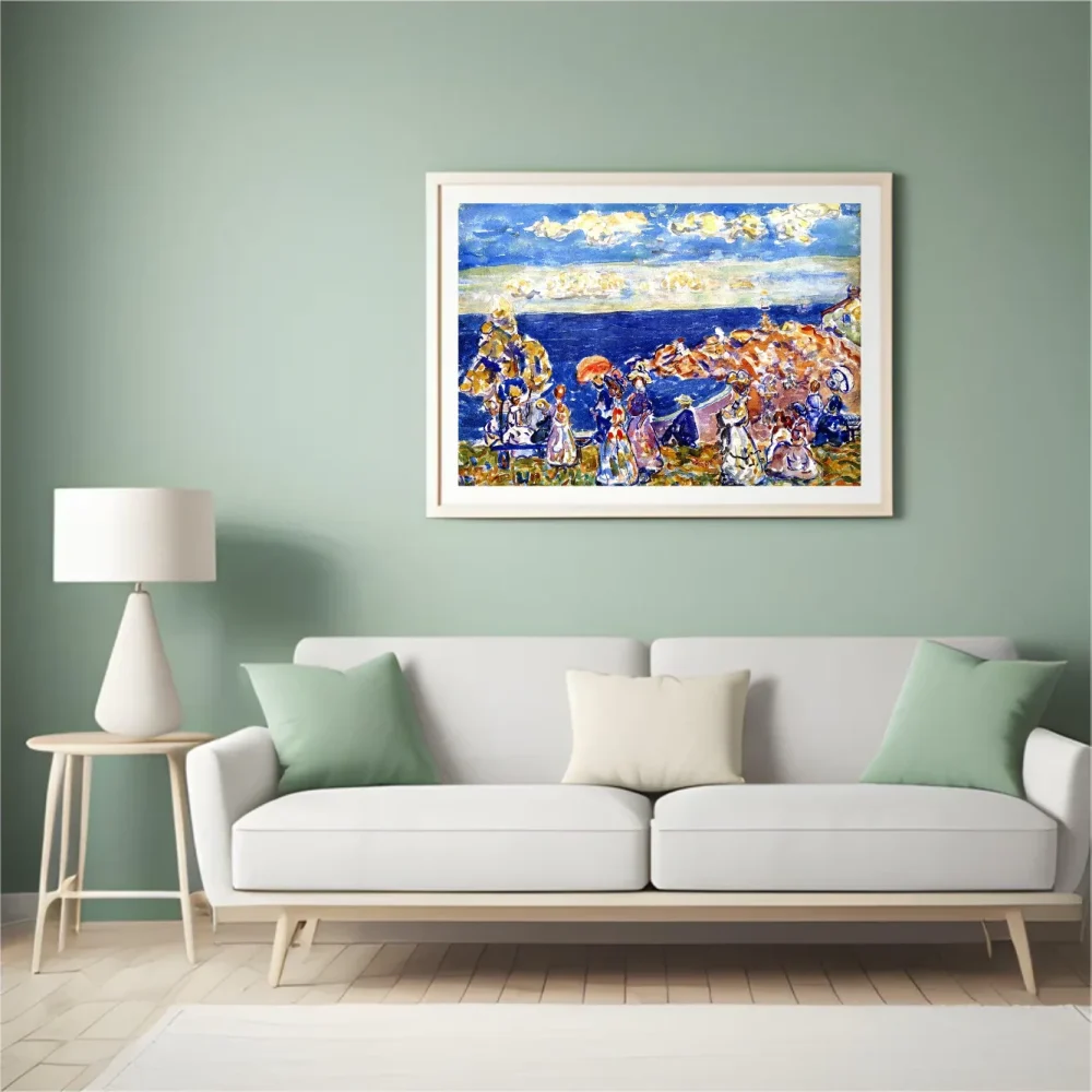 Pintar por números En la playa - Maurice Prendergast – foto 4