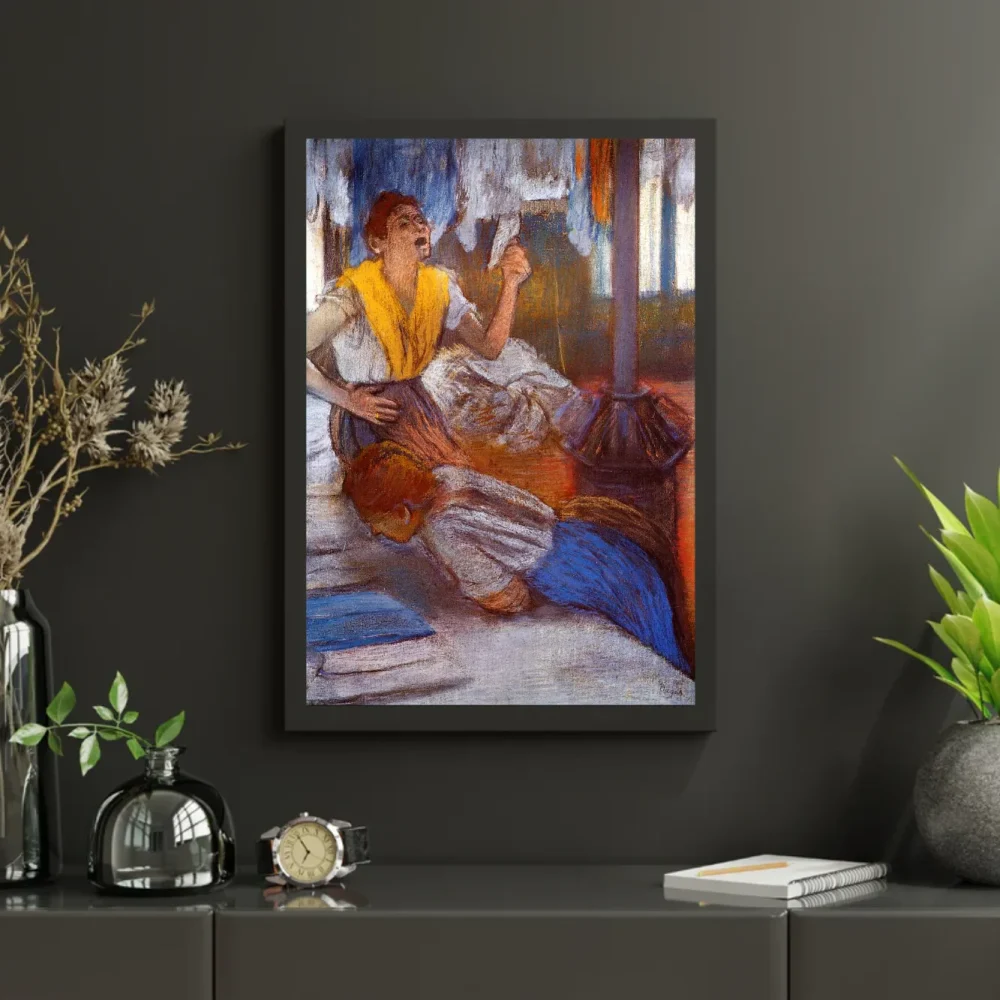 Pintar por números En una lavandería – foto 3