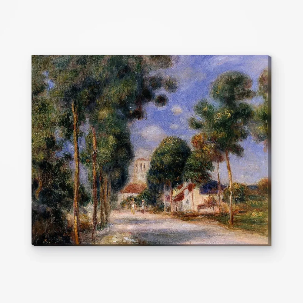 Pintar por Números - Entrada al pueblo de Essoyes