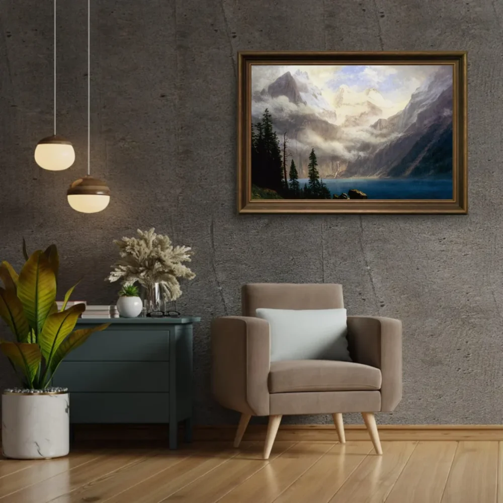 Pintar por números Escena de montaña – foto 2