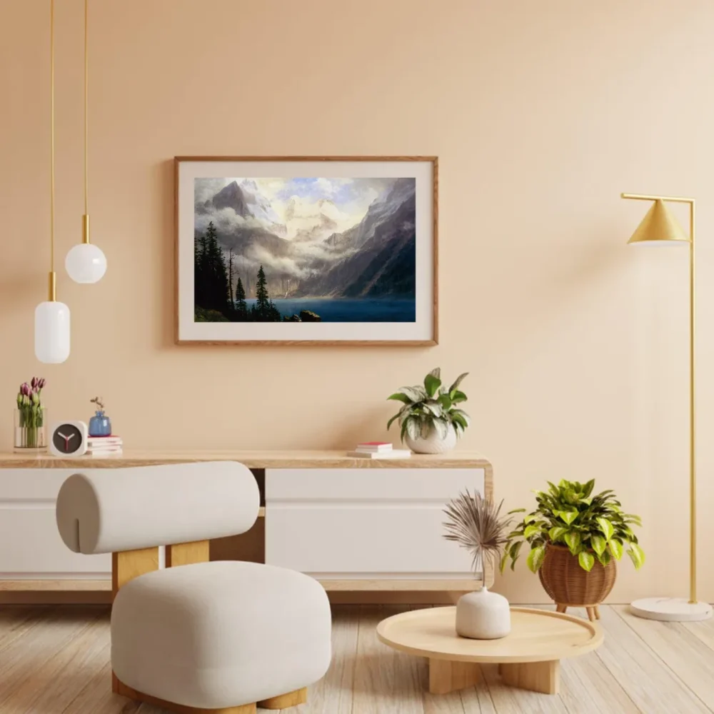 Pintar por números Escena de montaña – foto 3