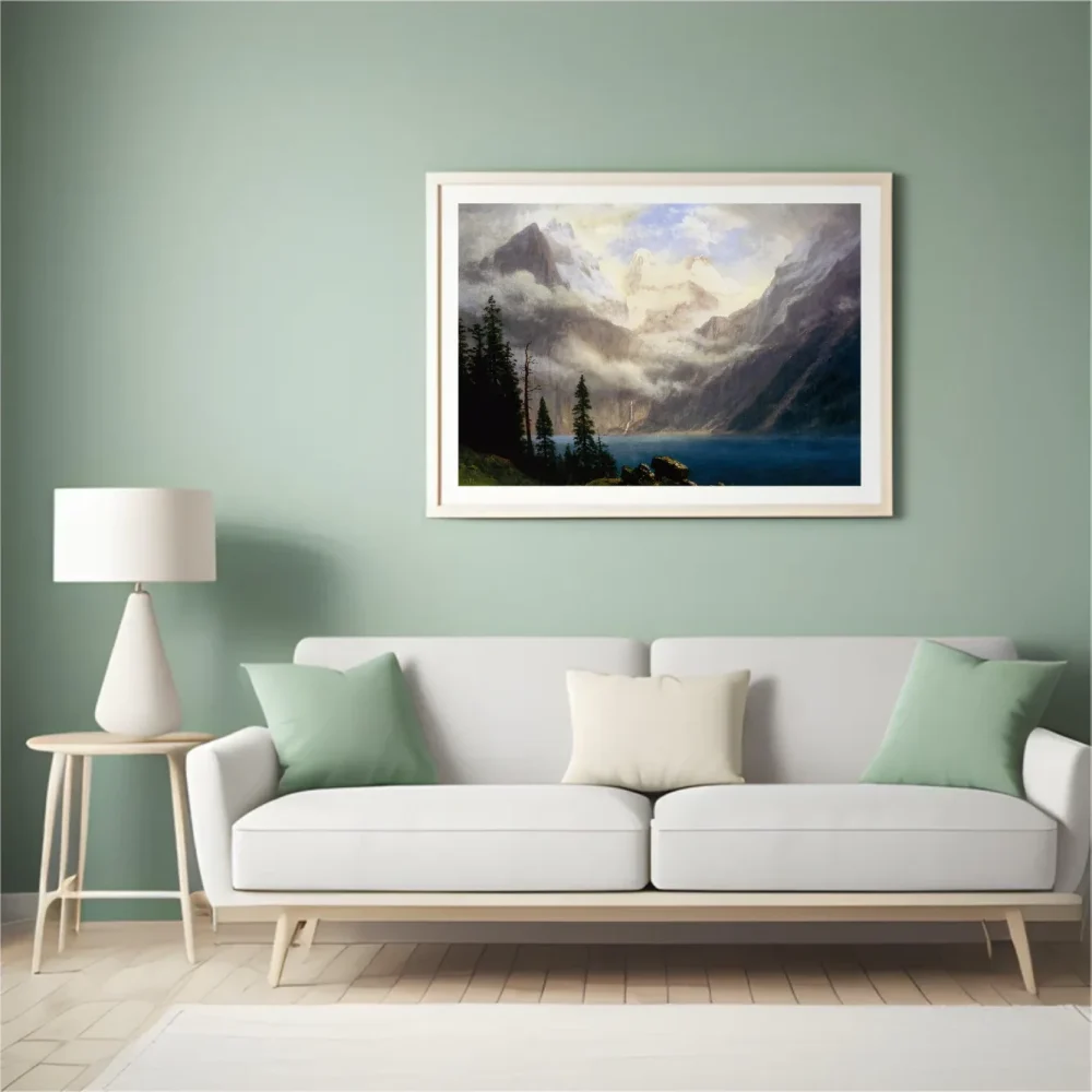 Pintar por números Escena de montaña – foto 4