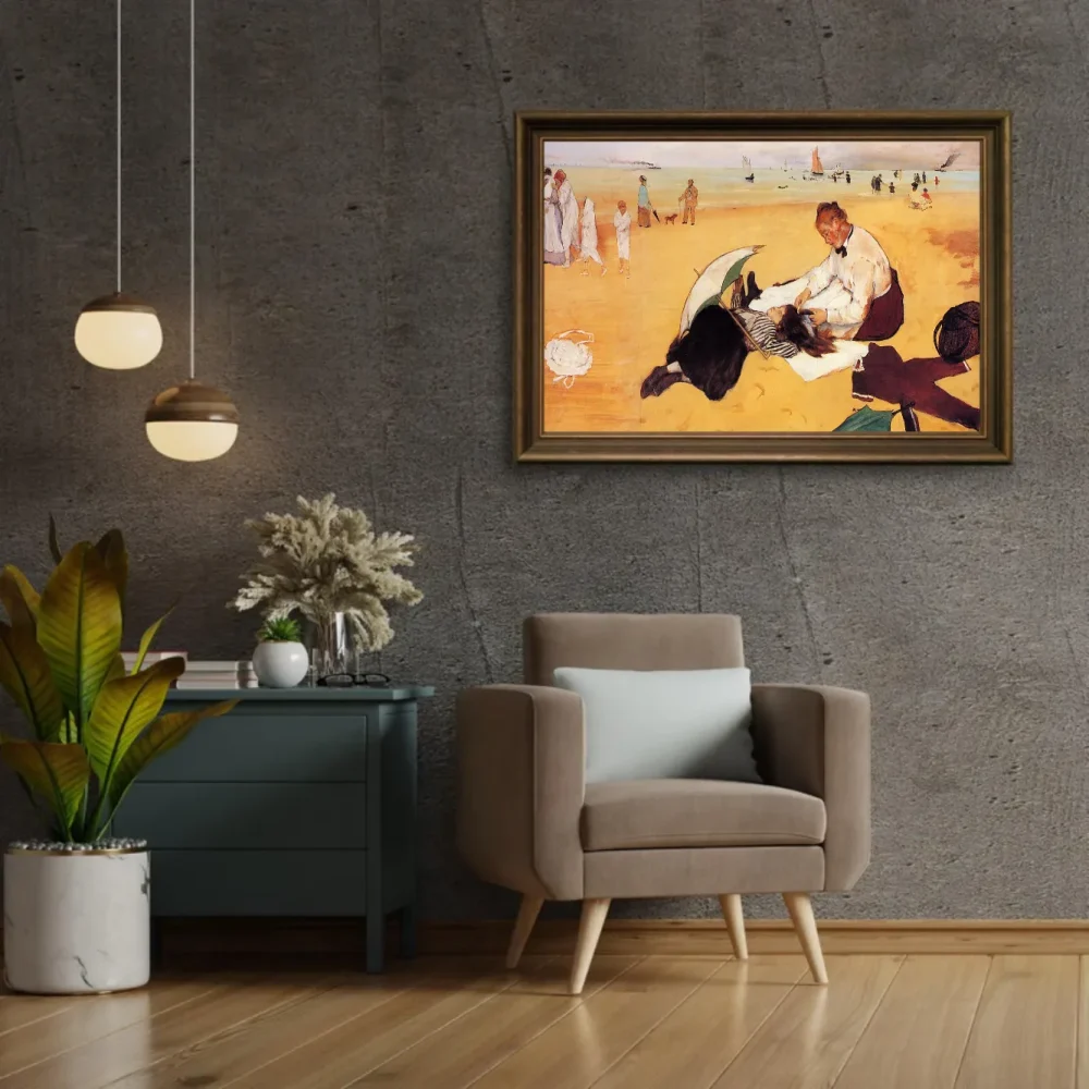 Pintar por números Escena de playa - Edgar Degas – foto 2