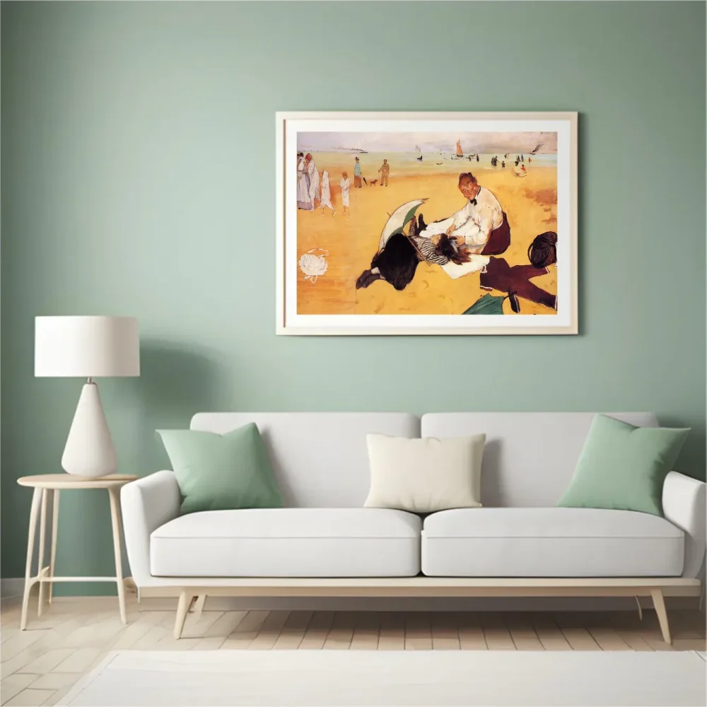 Pintar por números Escena de playa - Edgar Degas – foto 4