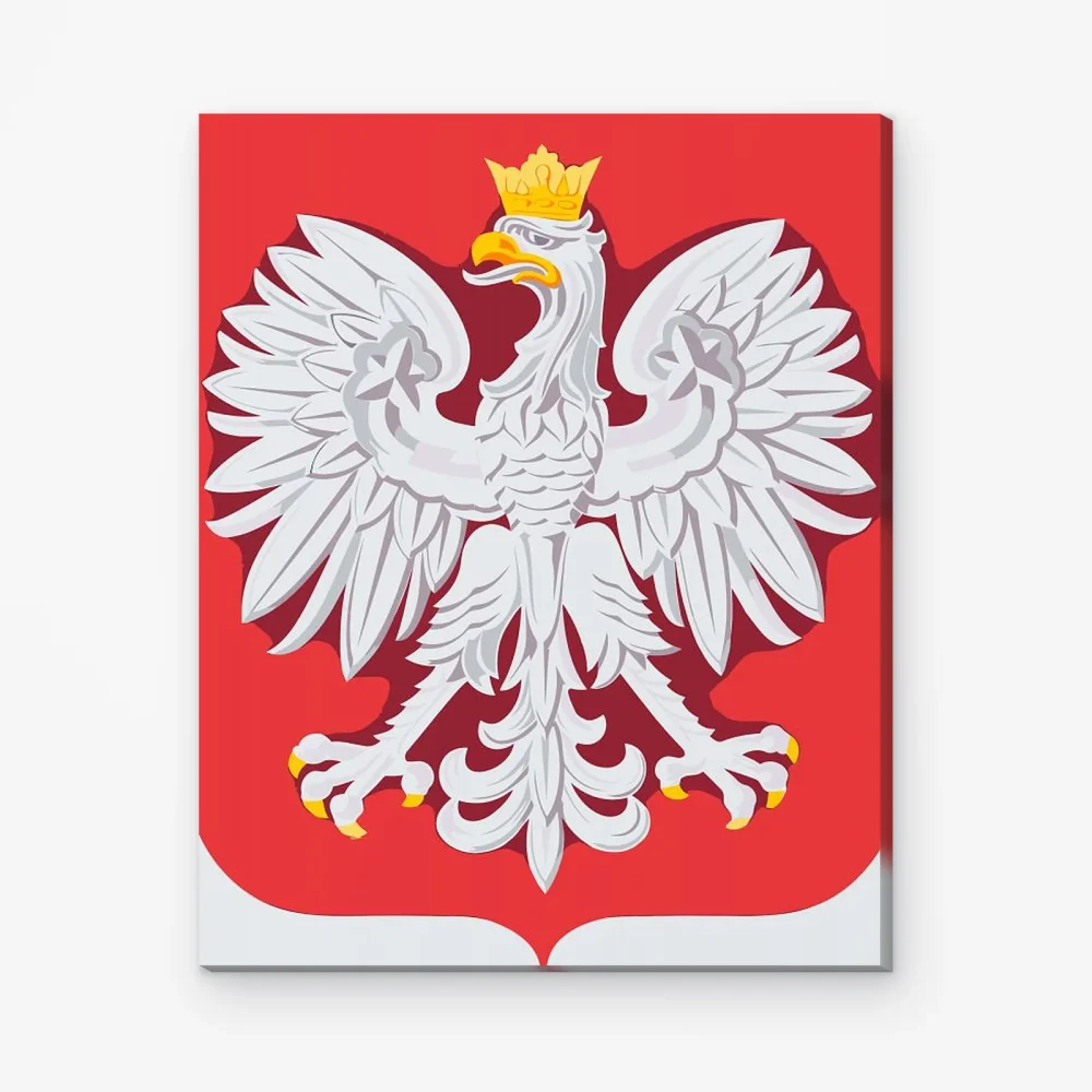 Pintar por Números - Escudo nacional de Polonia