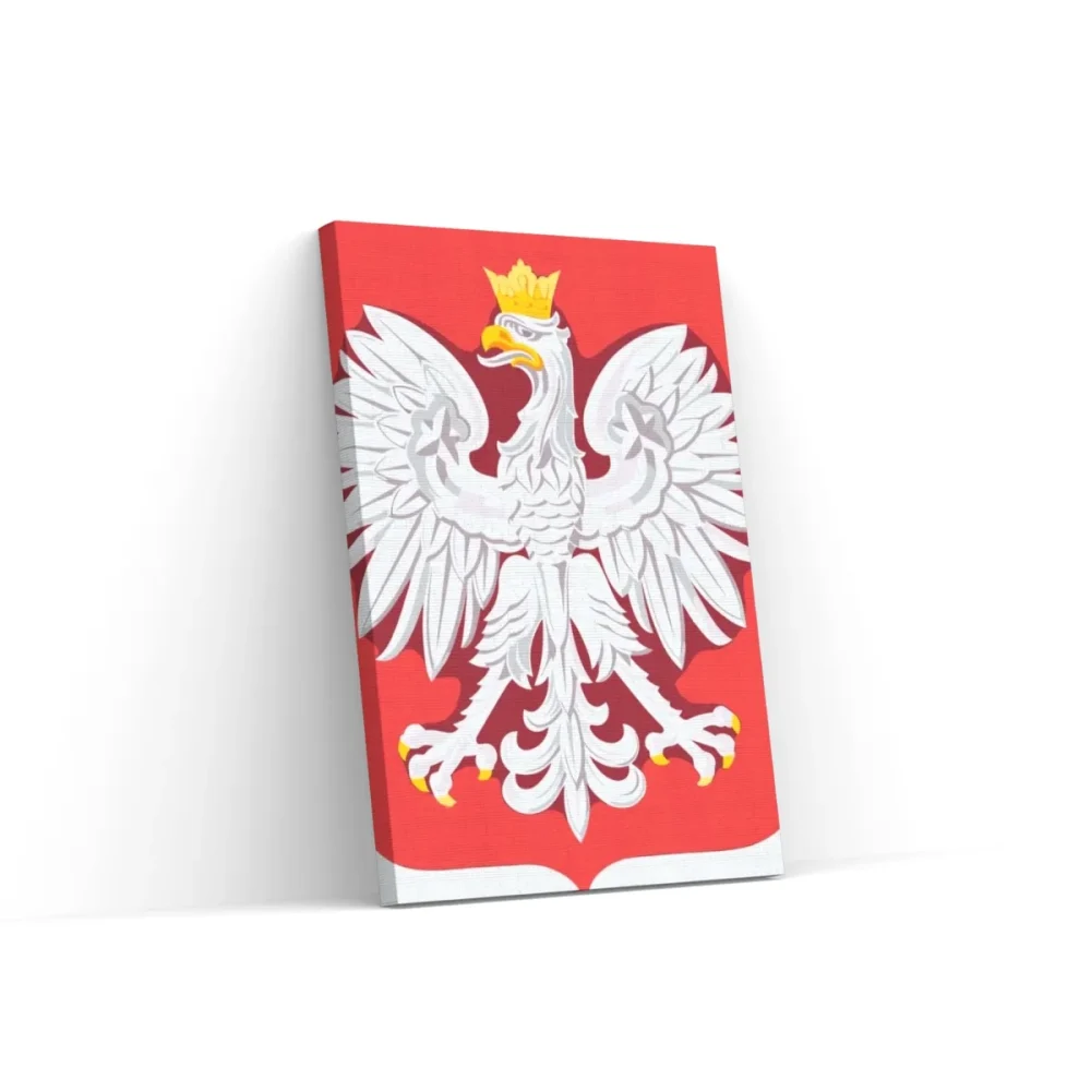 Pintar por números Escudo nacional de Polonia