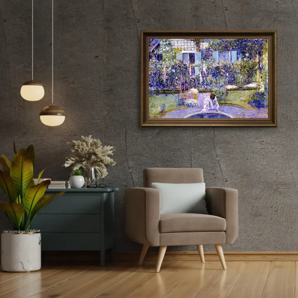 Pintar por números Espejo de jardín – foto 2