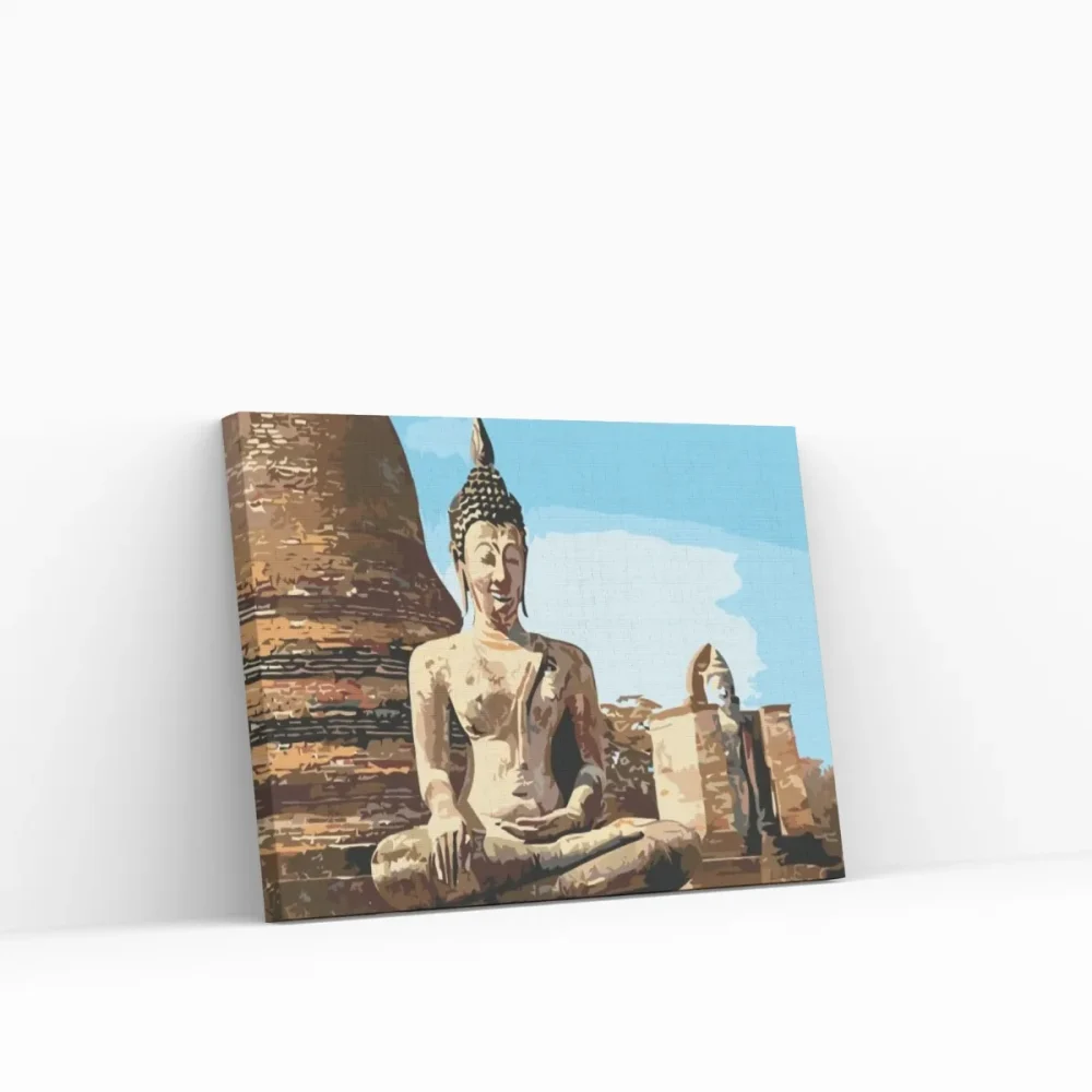Pintar por números Estatua de Buda