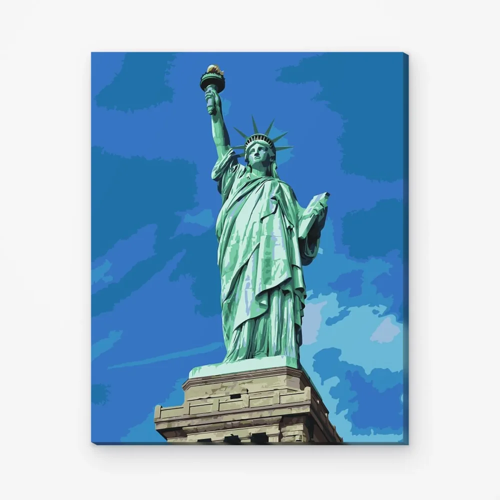 Pintar por Números - Estatua de la Libertad