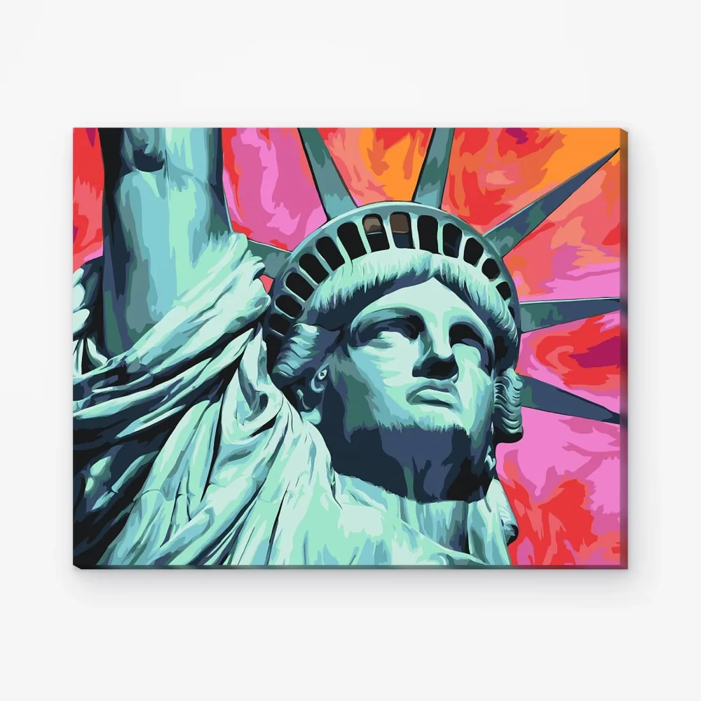 Pintar por Números - Estatua de la Libertad 2