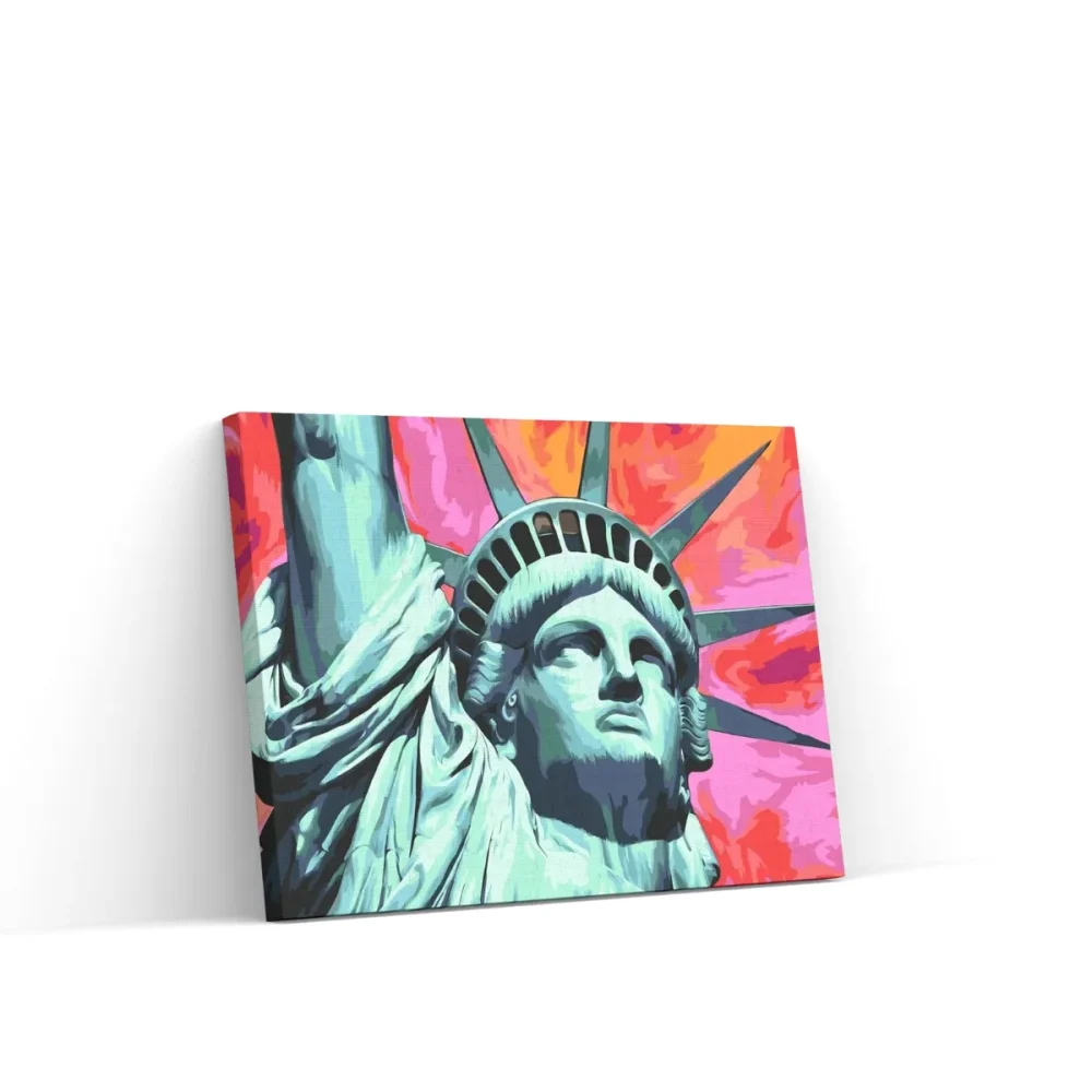 Pintar por números Estatua de la Libertad 2