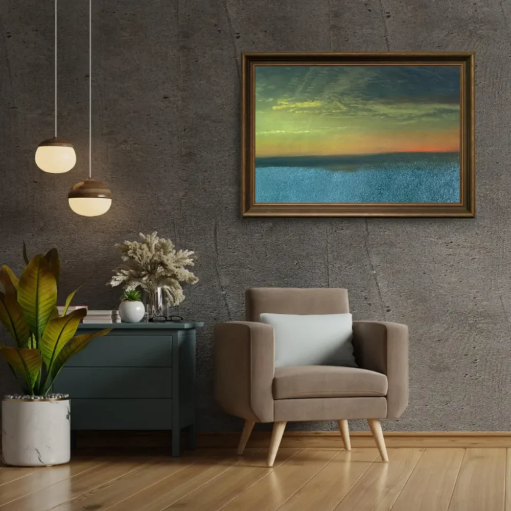 Pintar por números Estudio de nubes al atardecer – foto 2